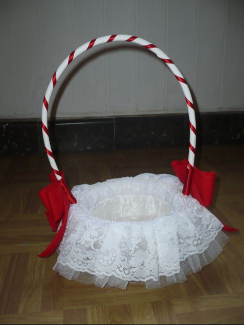 CESTITAS PARA LOS PETALOS