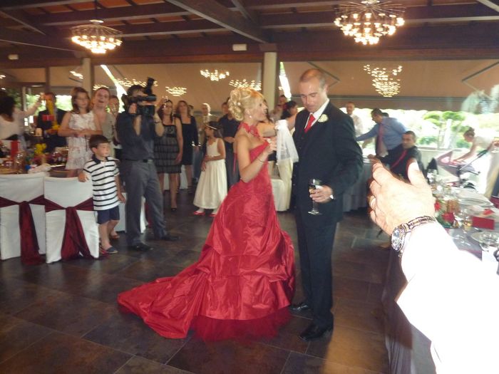 Brindis de los novios ...