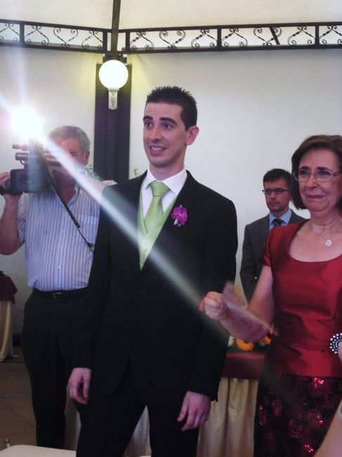 le deje alucinado y mi suegra llorando