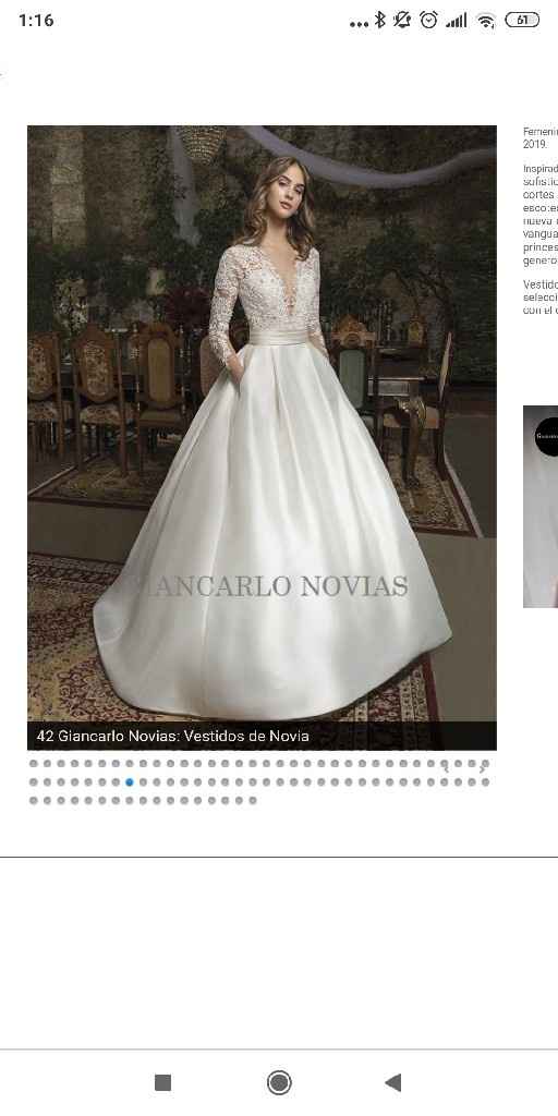 Precio del vestido de novia - 1