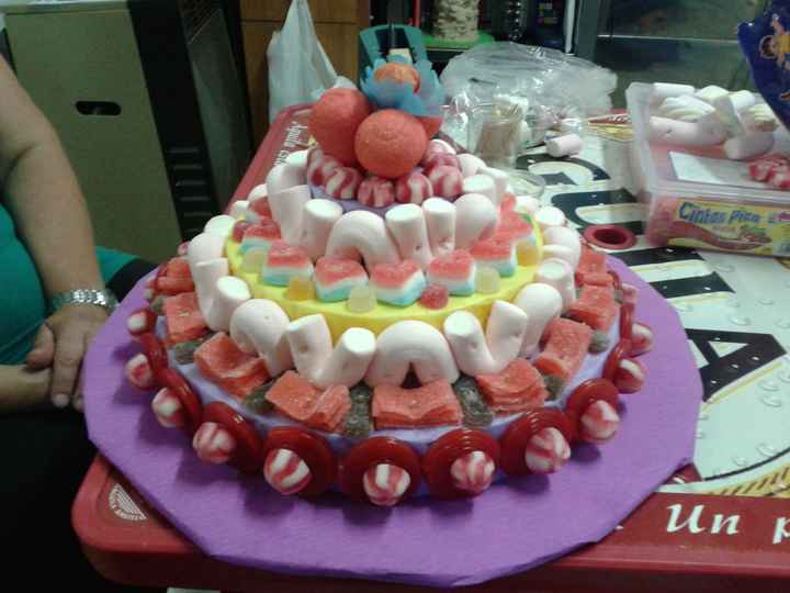 tarta de chuches 