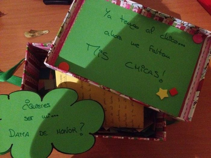 Caja damas de honor