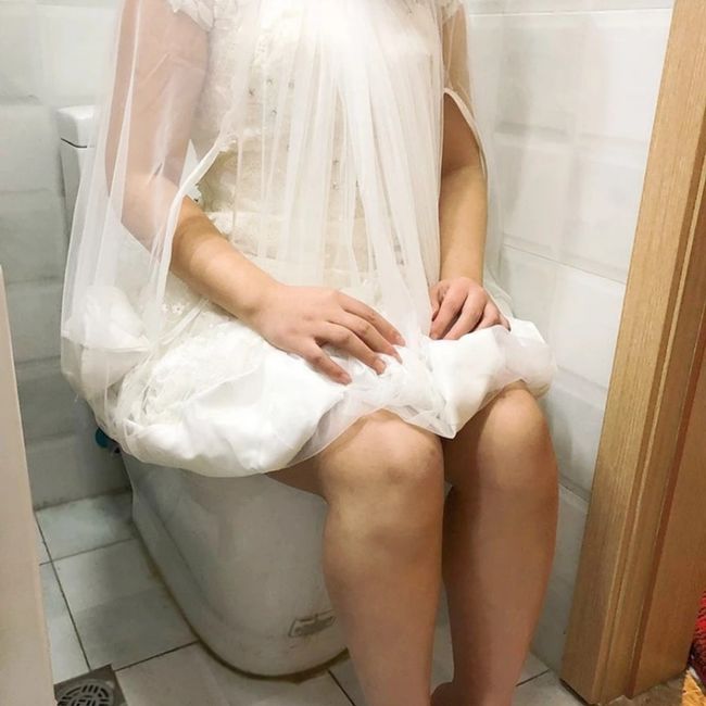 Dilema existencial día B. Lo del baño qué? - 1