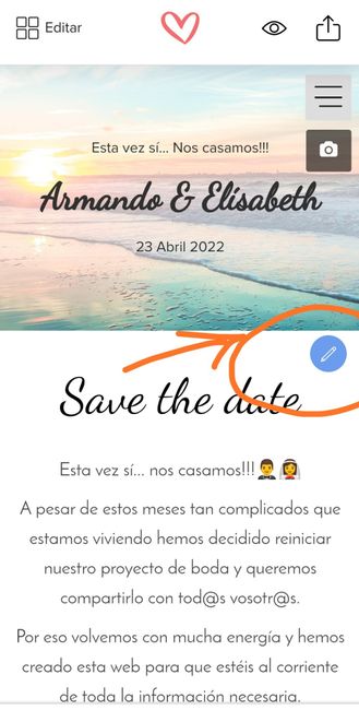 Web de boda 1