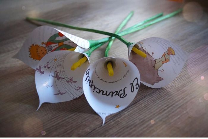 Flores de papel 4