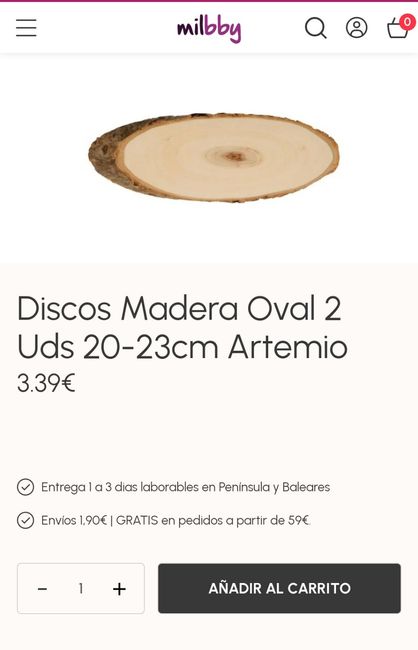 Decoración Mesa, ¿donde puedo conseguir las rodajas de madera para hacer yo misma los Centros? 4