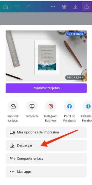 Imprimir invitaciones de boda con Canva - ¿¿ Experiencia ?? 2