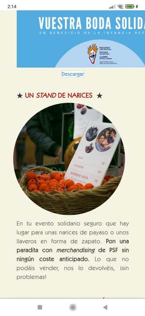 Regalo solidario 1