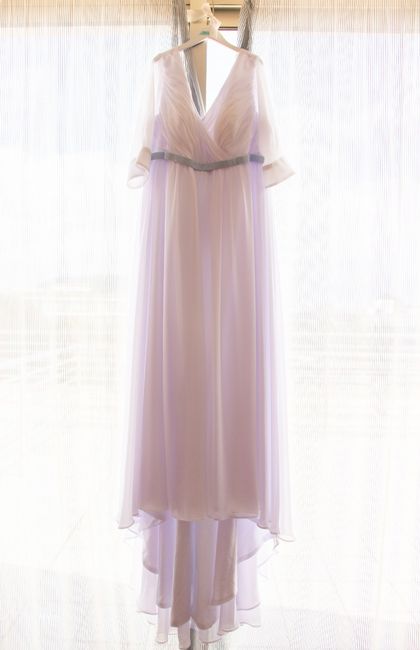 Nuestros vestidos colgados!! - 2