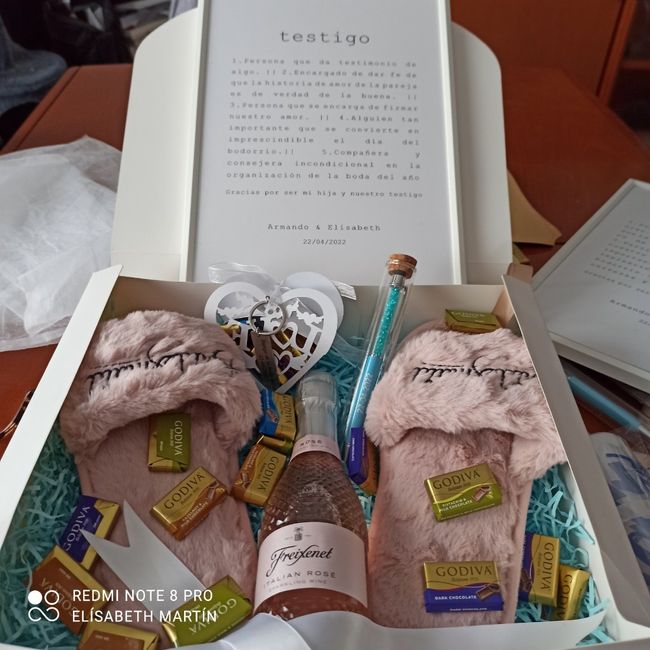 Ideas para regalar mi testigo 2