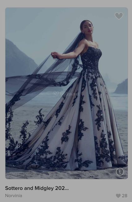 Vestidos de novia no blancos? 3