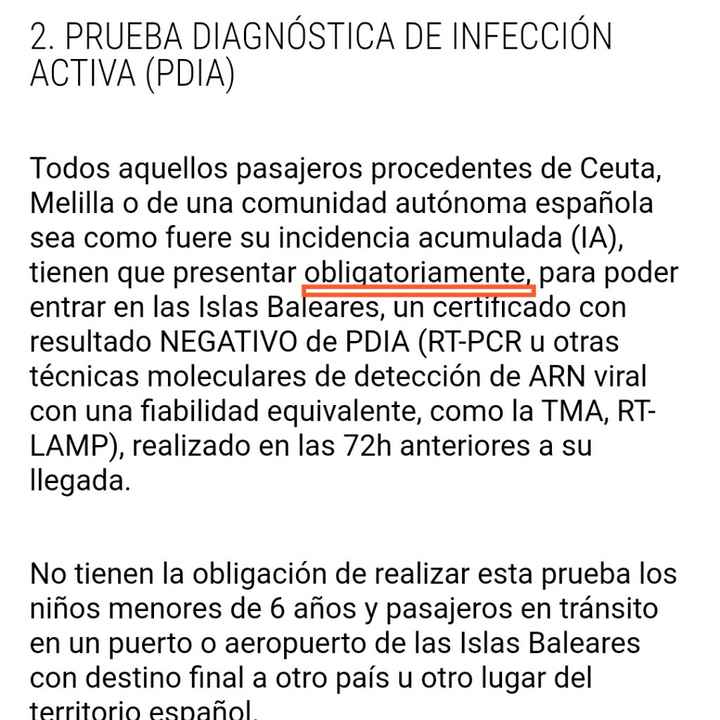 Pcr para baleares - 1