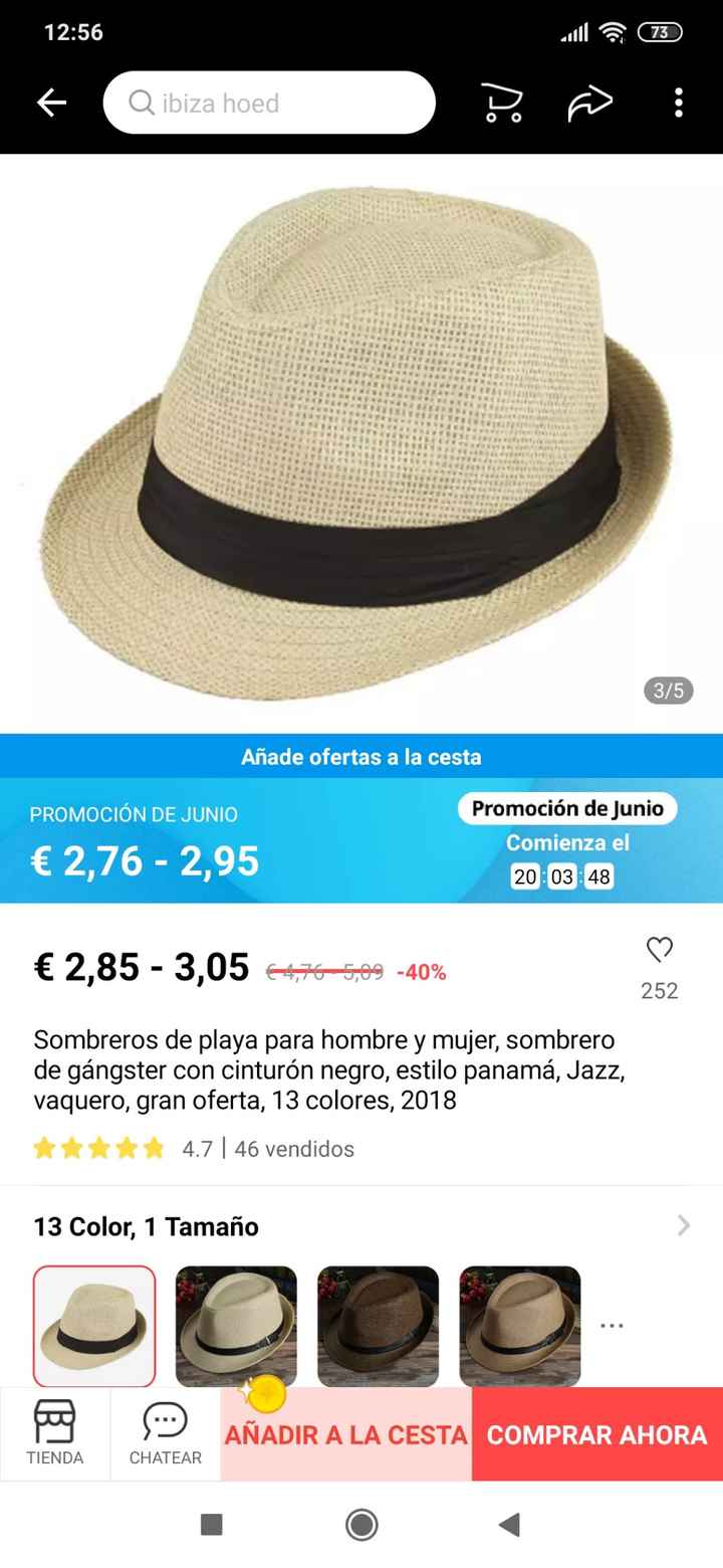 Sombreros invitados - 1