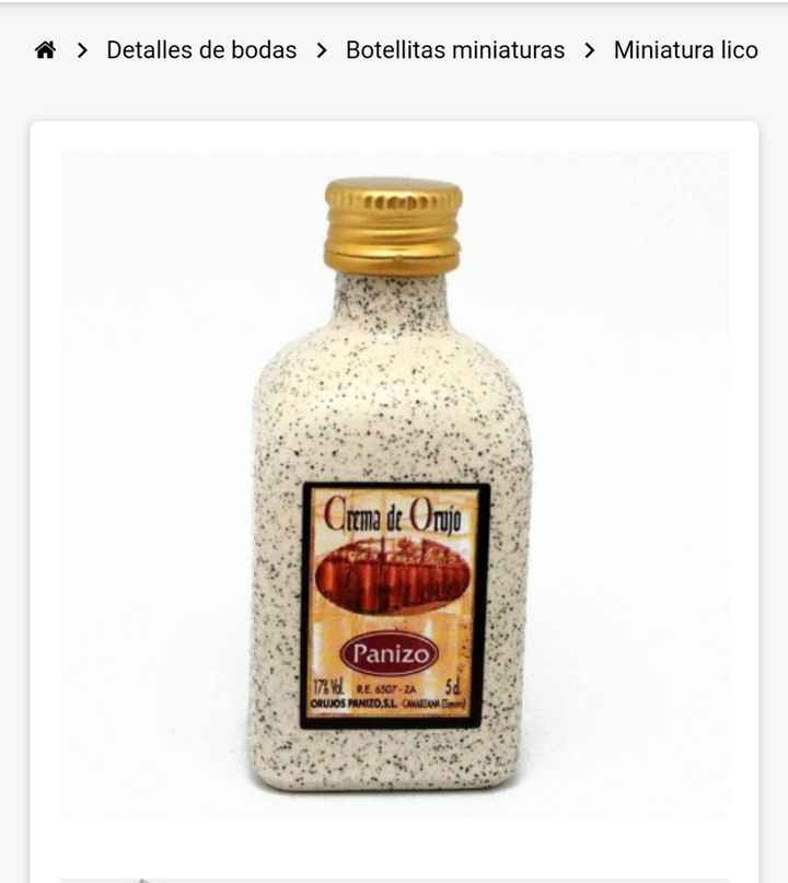 Recomendaciones crema de orujo mini - 2