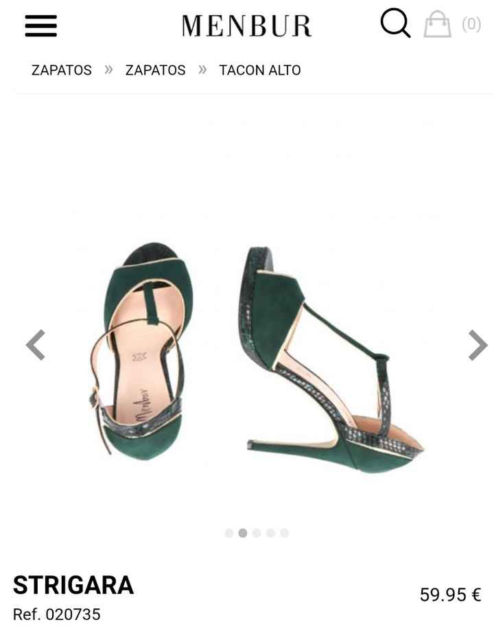 Zapatos verde oliva - 1