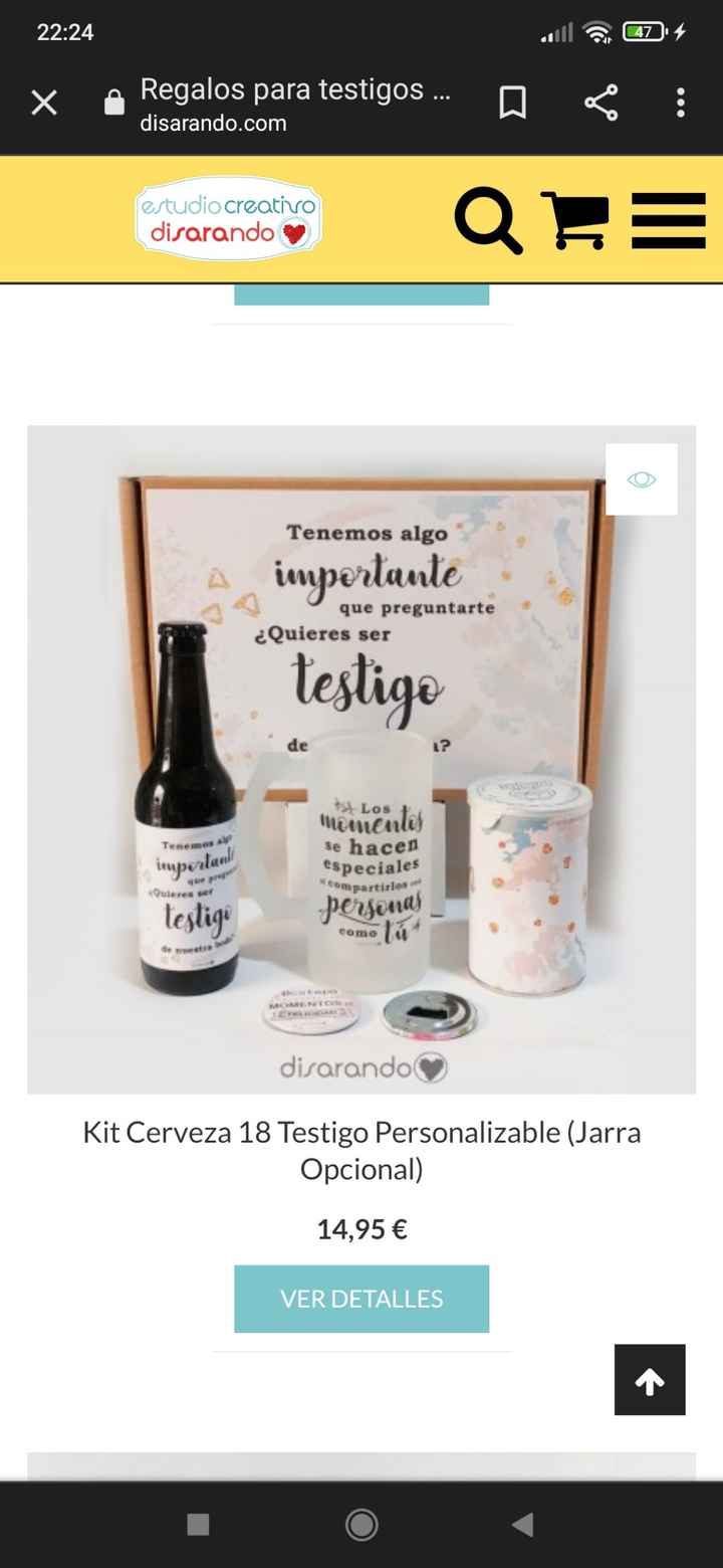 Vestido y regalos testigos!! - 1