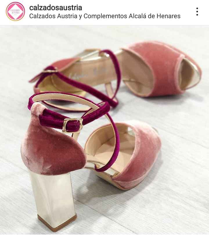 Zapatos para vestido champagne satinado - 2