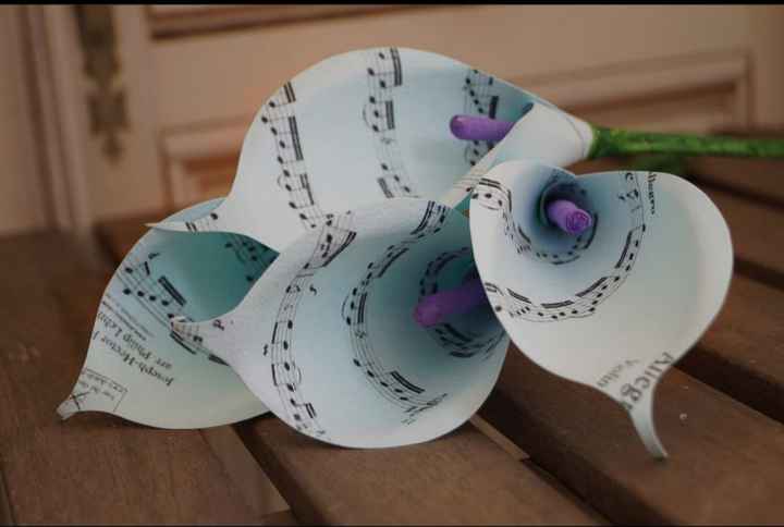 Flores de papel - 1