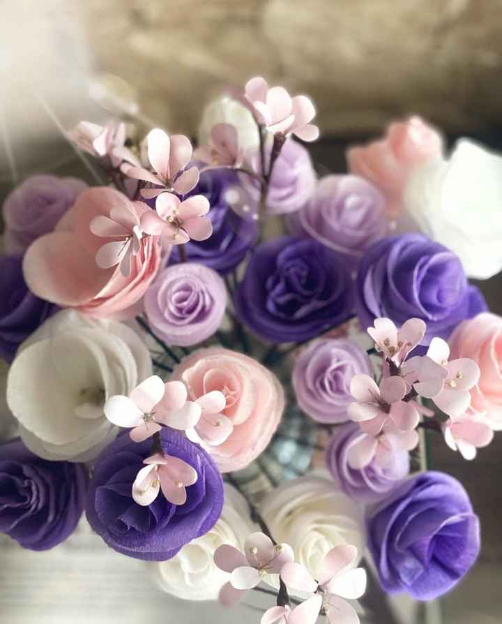 Flores de papel - 5