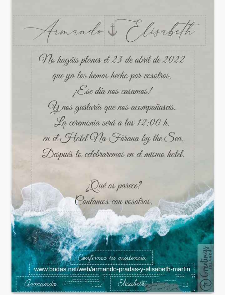 Invitaciones! - 1