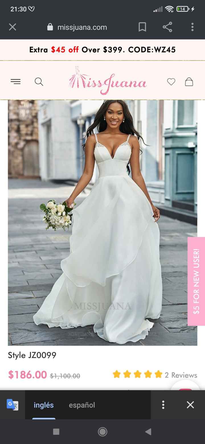 Vestidos de Miss Juana.com experiencia - 1