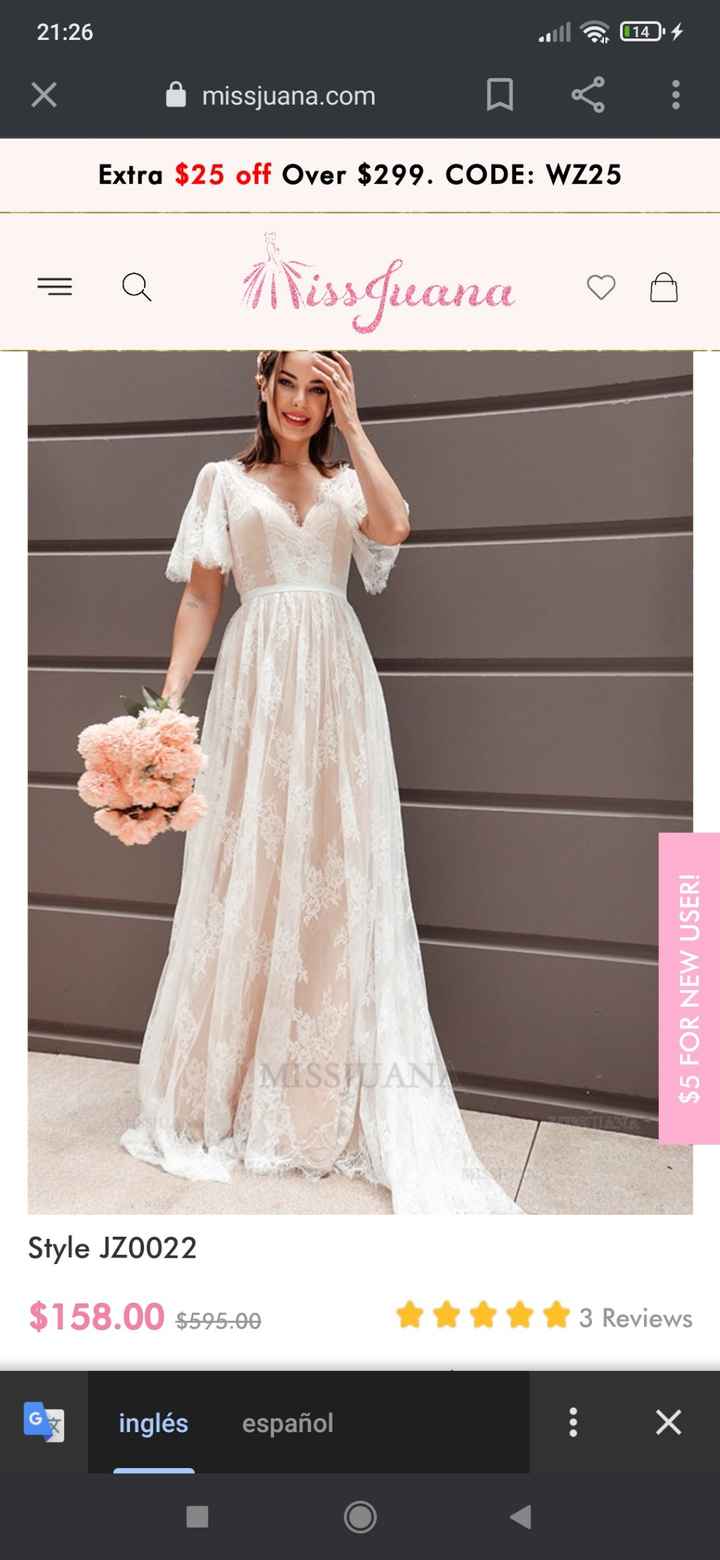 Vestidos de Miss Juana.com experiencia - 3