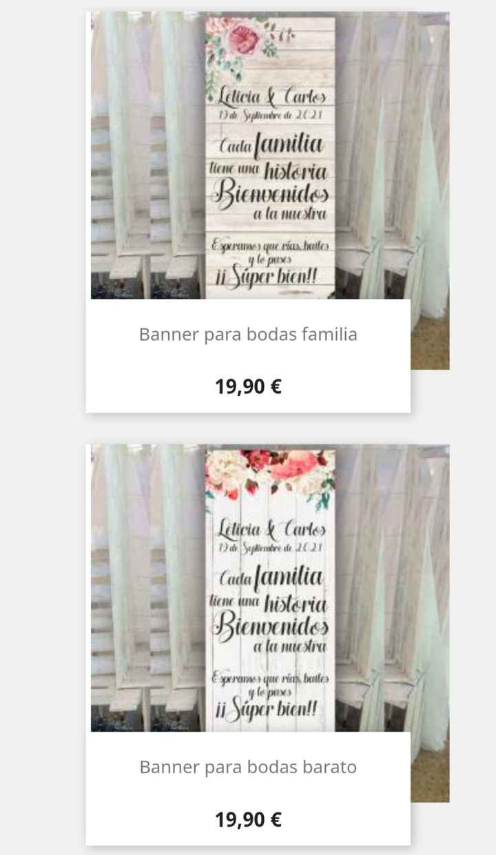 Cartel de bienvenida - 4