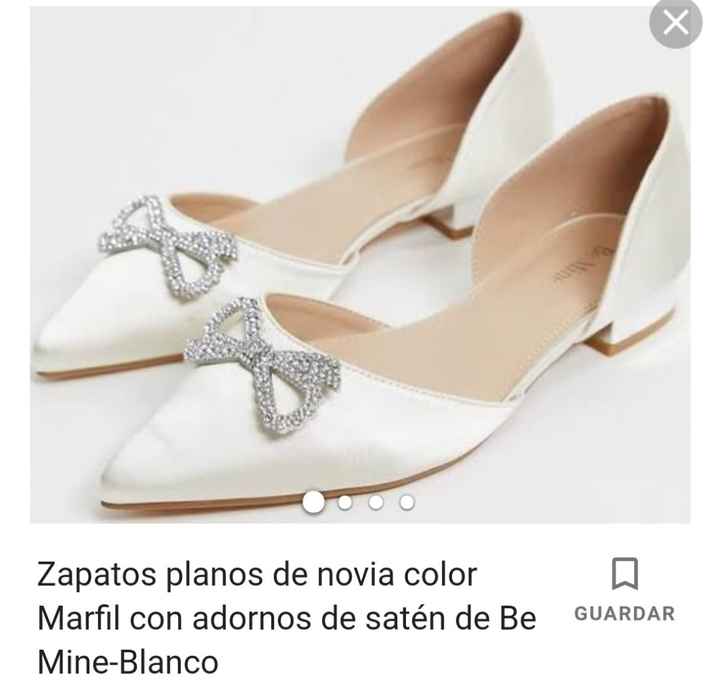 zapatos de novia sin tacon - 1