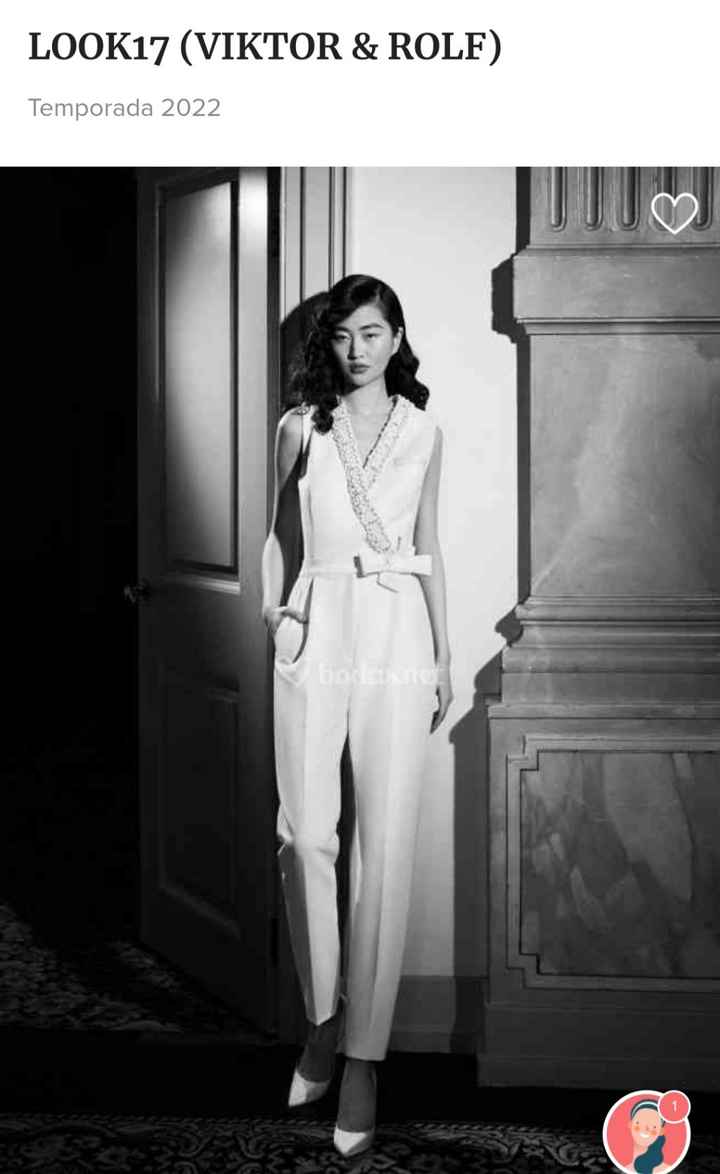 Traje chaqueta y pantalón para novia - 5