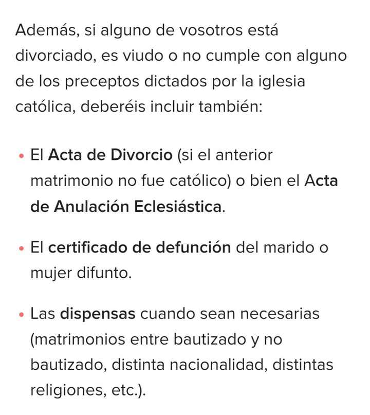 Papeleo boda! - 2