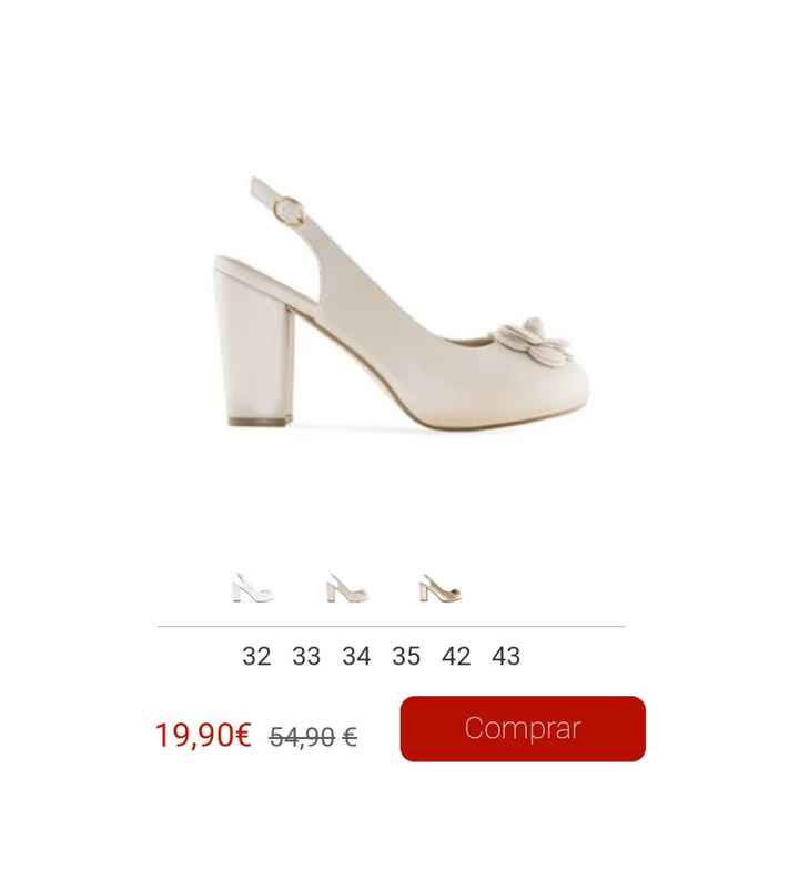 Zapatos novia talla 34 - 2