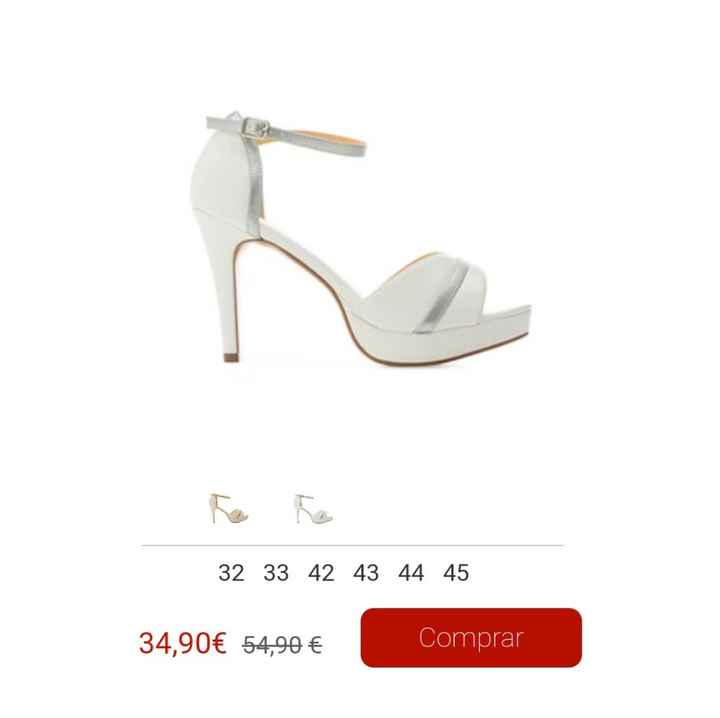 Zapatos novia talla 34 - 3
