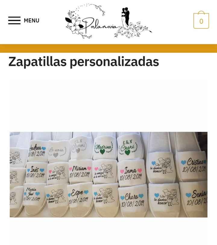 Zapatillas casa novia - 2