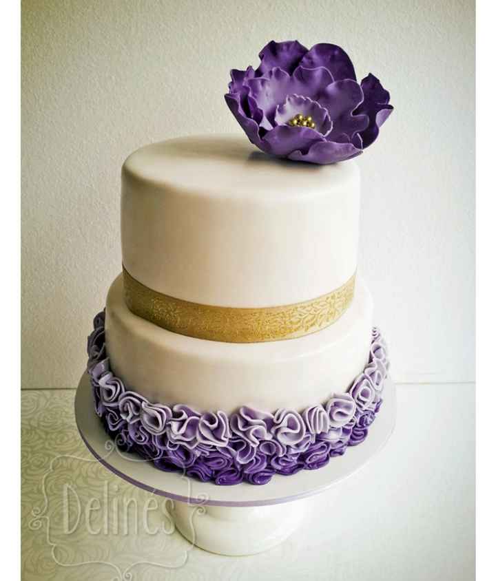Tarta de boda. - 2