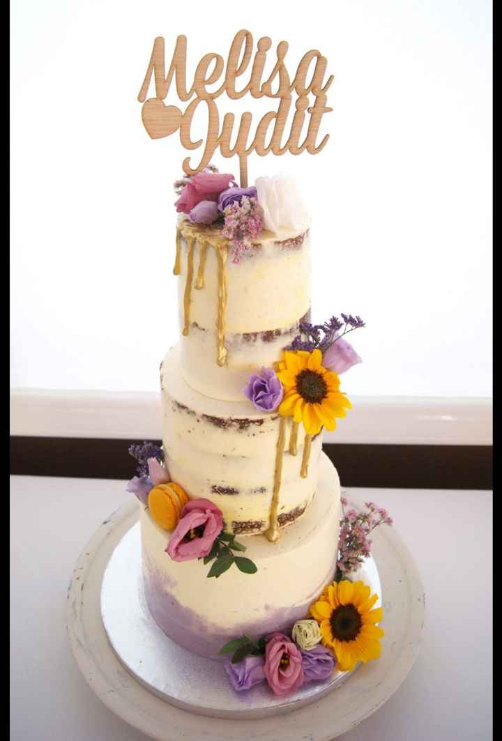 Tarta de boda. - 4