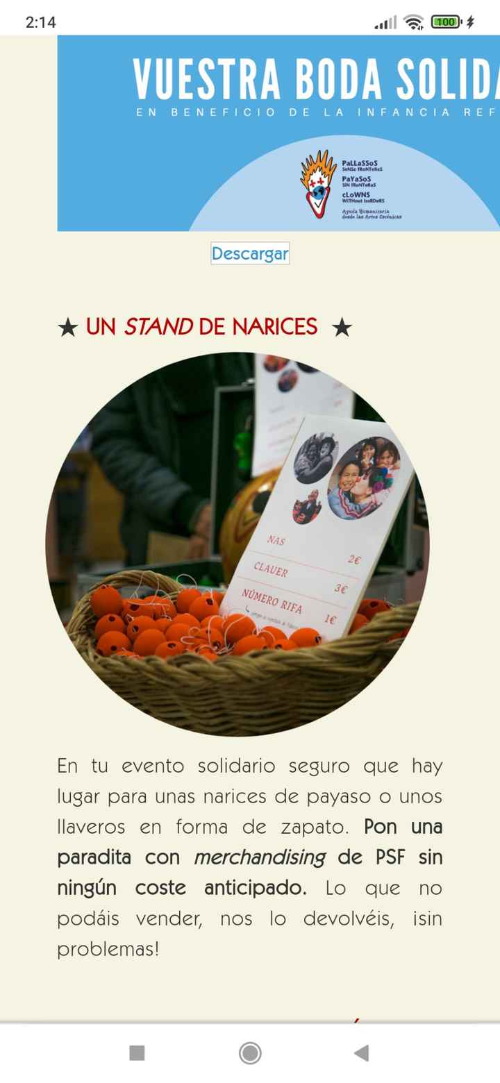 Regalo solidario - 1