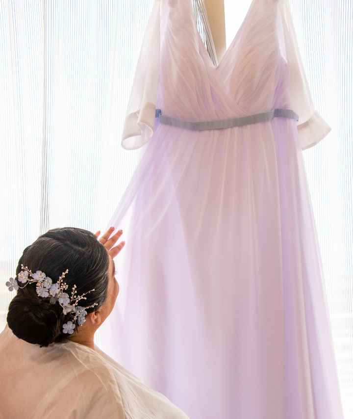 Nuestros vestidos colgados!! - 1