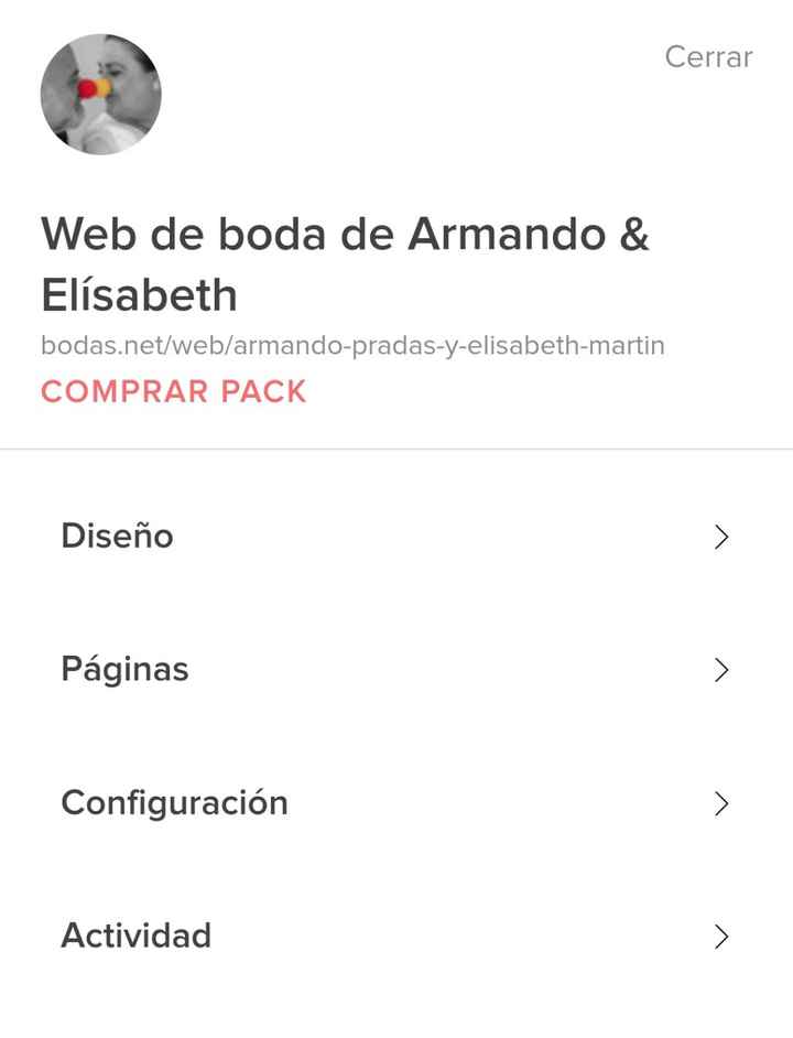 Test en la web de boda - 2