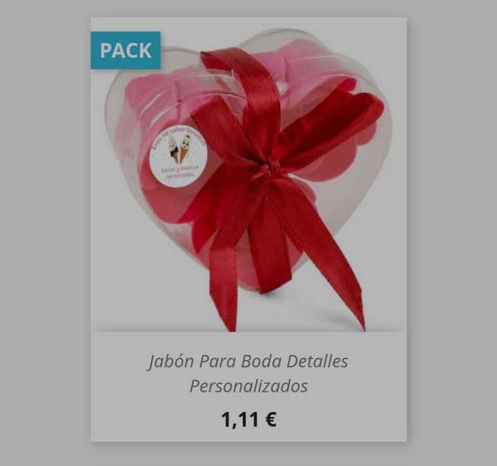 Regalo para invitados baratos. Menos de 1€ - 4