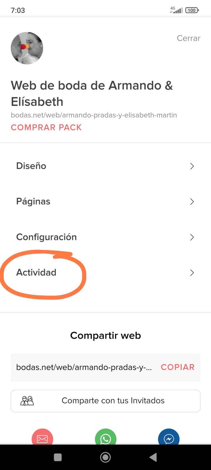 Dudas con la web personalizada de bodas - 2