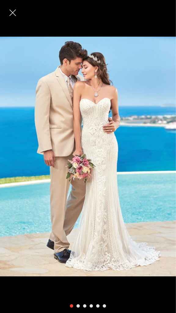 Hola chicas! me gustaría saber dónde puedo encontrar este vestido de novia - 1