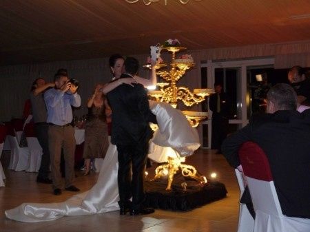Cortando la tarta nupcial - 1