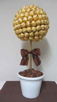 Topiario de Ferrero Rocher