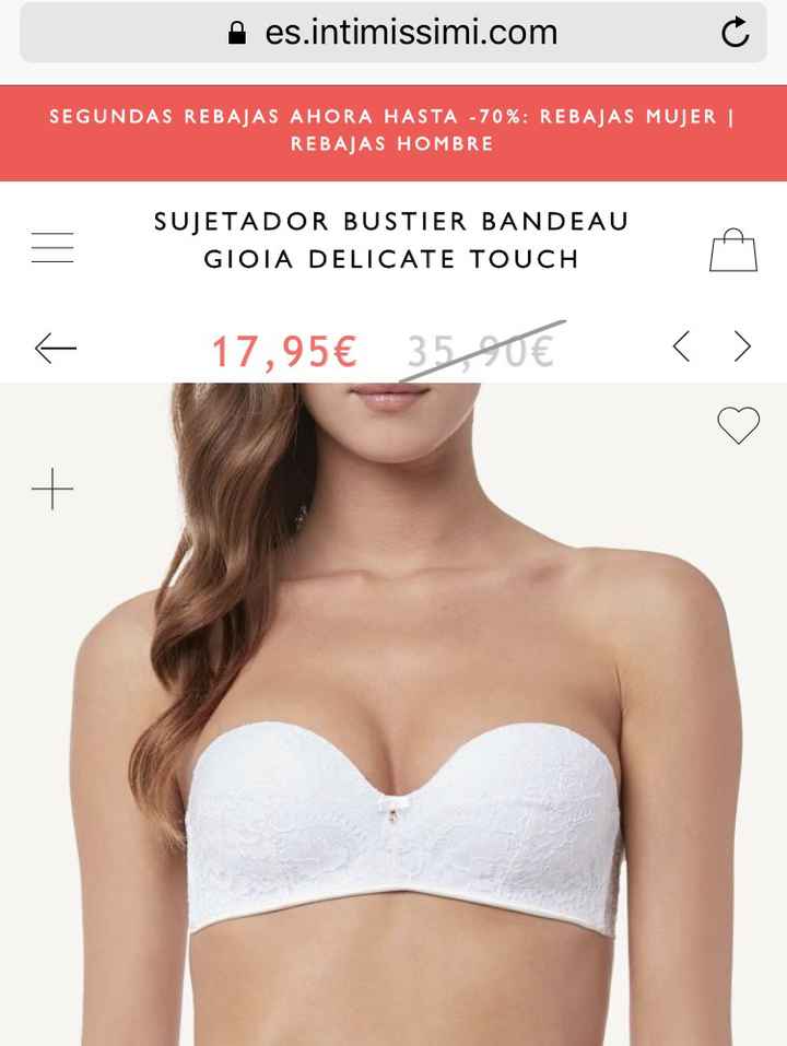 Sujetador sin tirantes - 2