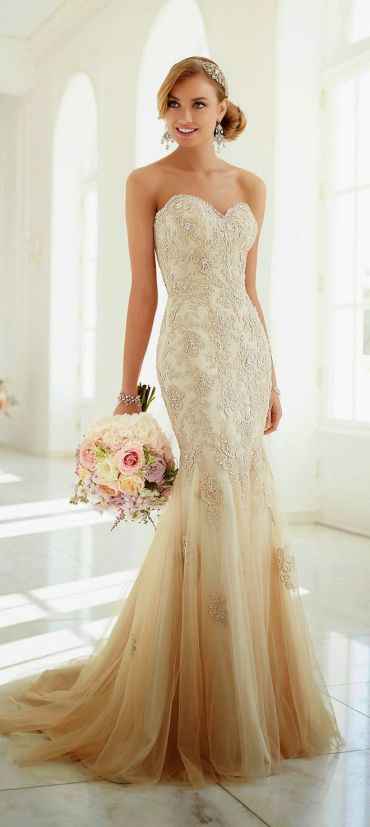 Vestidos de novia con degradados de color - 7