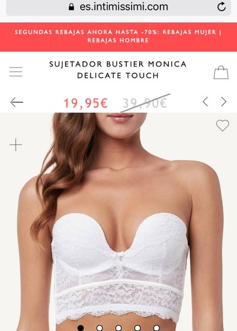 Sujetador sin tirantes - 1