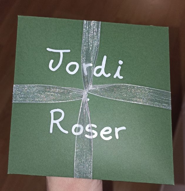 Invitaciones sencillas a mano 4