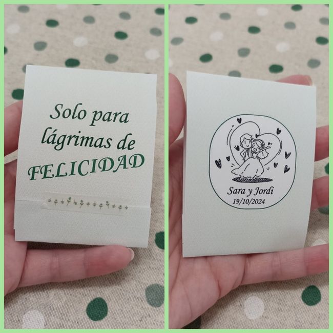 Libro de firmas, pai pai + lágrimas de felicidad 4