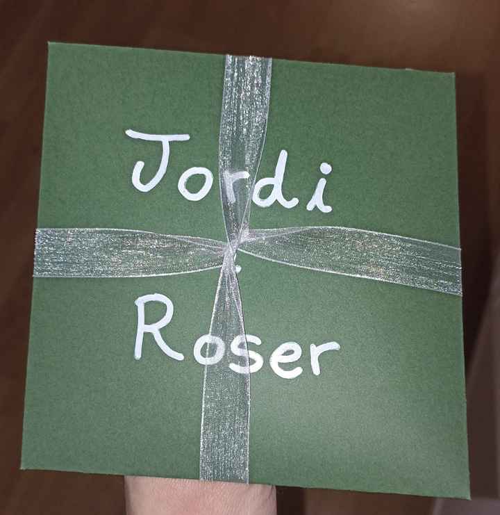 Invitaciones sencillas a mano - 1