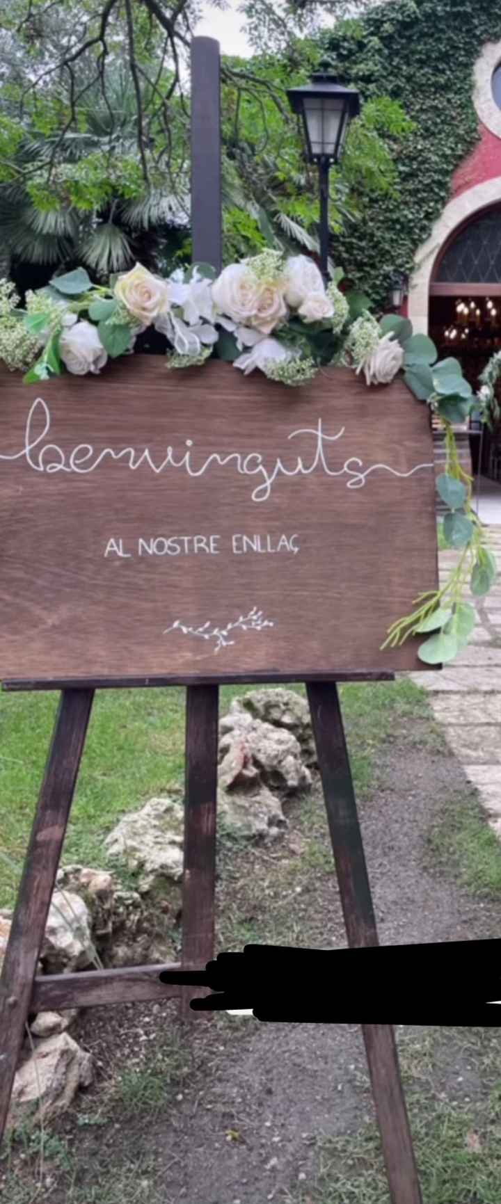 Cartel de bienvenida - 1